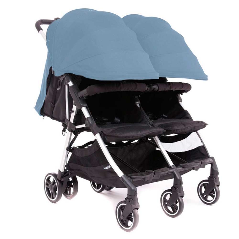 Adaptateur Universel Siège Auto Pour Poussette Hauck Atlantic Twin - Compatible Maxi-Cosi, Cybex, Nuna - Noir
