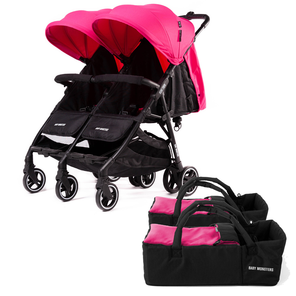 Kuki Twin Sac Transport Poussette Compacte Poussette Double Kuki Twin