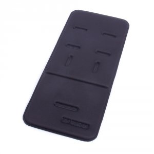Matelas confort pour poussette double noir