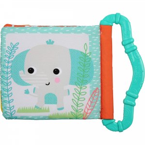 Livre enfant en tissu avec anneau de dentition Bright starts