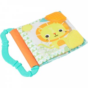 Livre enfant en tissu avec anneau de dentition Bright starts