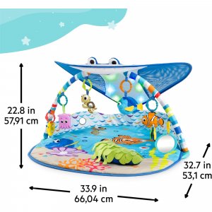 Tapis d'éveil bébé disney nemo mr. ray Bright starts