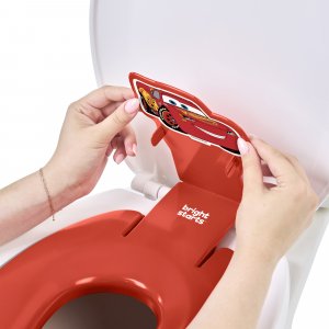 Réducteur de lunette de toilette enfant universel adhésif Bright starts