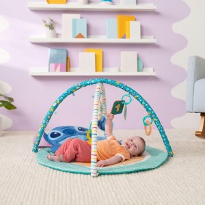 Tapis d’éveil party in paradise avec coussin et 5 jouets Bright starts