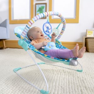 Transat bébé, arche avec jouets d'éveil amovible Bright starts