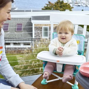 Rehausseur de chaise pliable et portable, stitch Bright starts