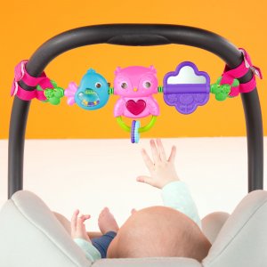Jouets pour poussette bébé, arche d'activités petits oiseaux Bright starts