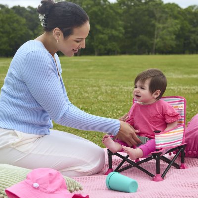 Chaise pliable bébé minnie mouse disney