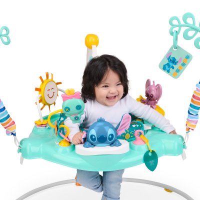 Aire d'éveil bébé multi-jouets, sauteur à rebonds