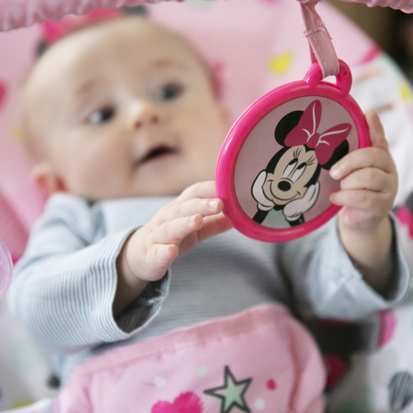 Transat bébé vibrant minnie mouse disney Bright starts