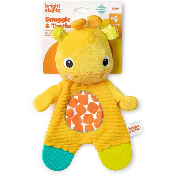 Peluche bébé de dentition snuggle & teethe Bright starts