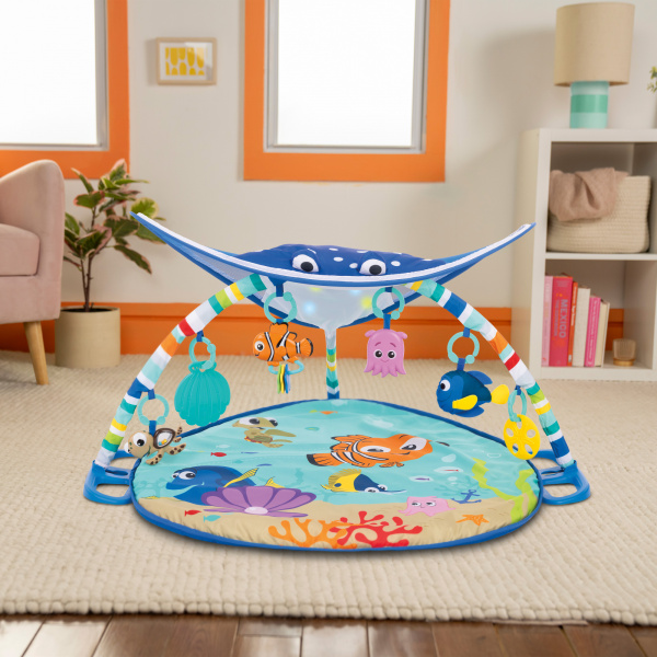Tapis d'éveil bébé disney nemo mr. ray Bright starts