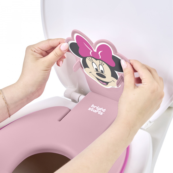 Réducteur de lunette de toilette minnie Bright starts