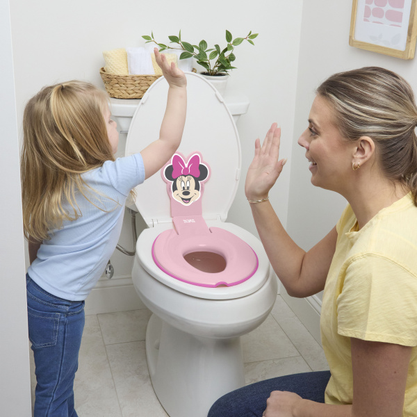 Réducteur de lunette de toilette minnie Bright starts