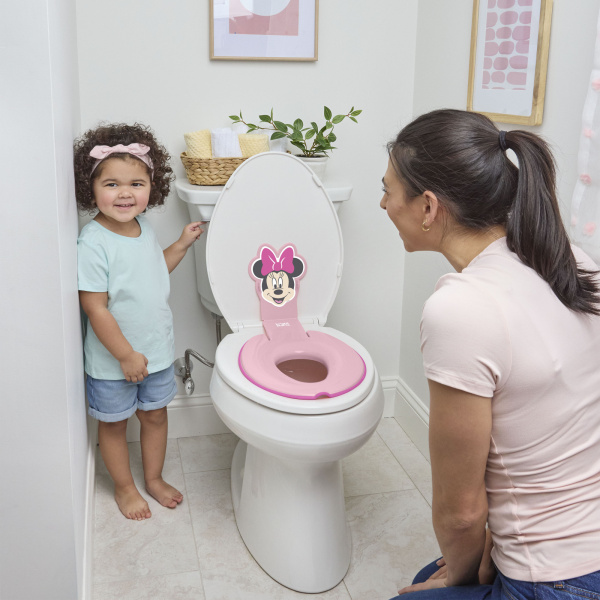 Réducteur de lunette de toilette minnie Bright starts