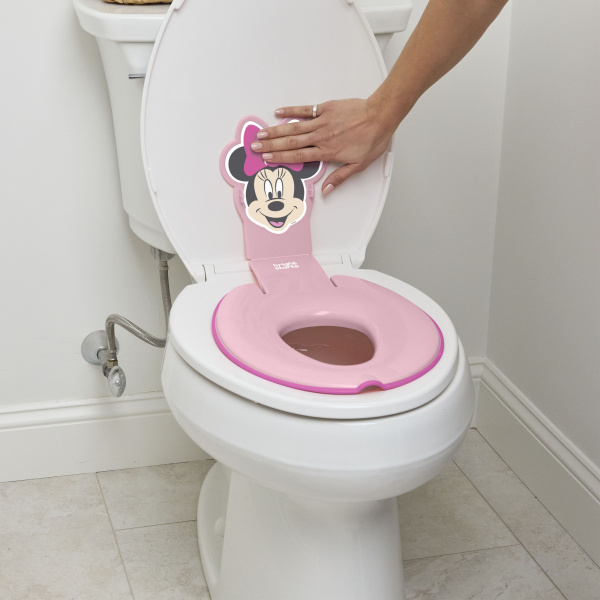 Réducteur de lunette de toilette minnie Bright starts