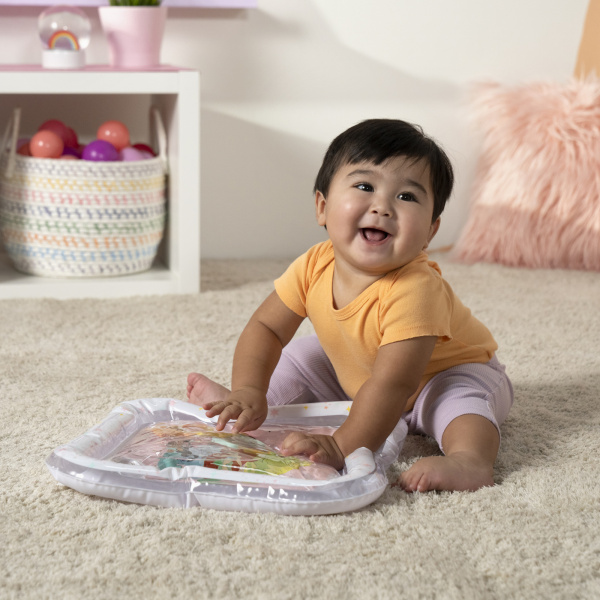 Tapis d'éveil et matelas à eau découverte disney princess royal splash Bright starts