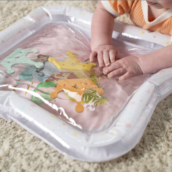 Tapis d'éveil et matelas à eau découverte disney princess royal splash Bright starts