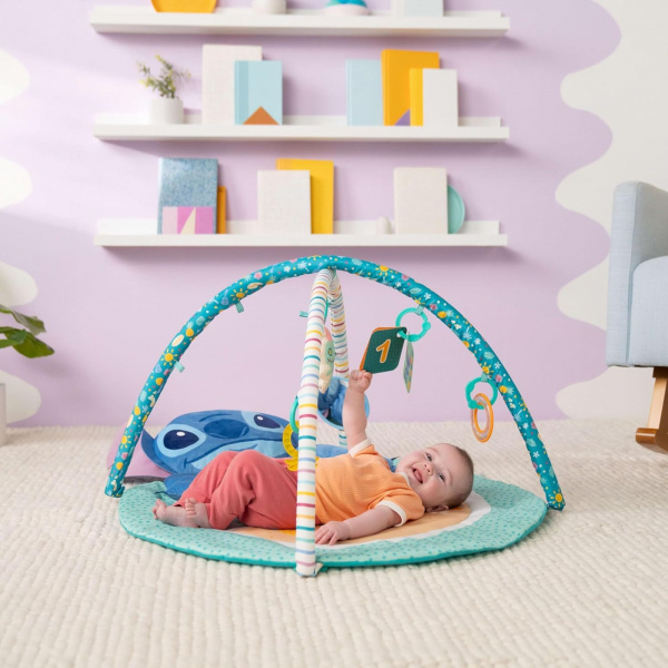 Tapis d’éveil party in paradise avec coussin et 5 jouets Bright starts