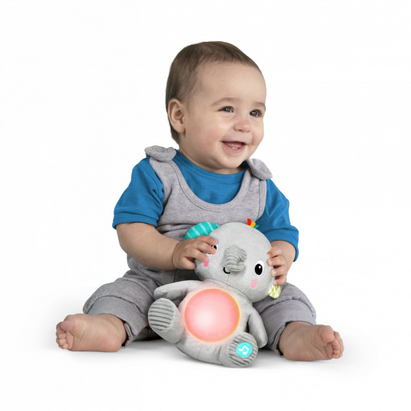 Peluche musicale et lumineuse éléphant Bright starts