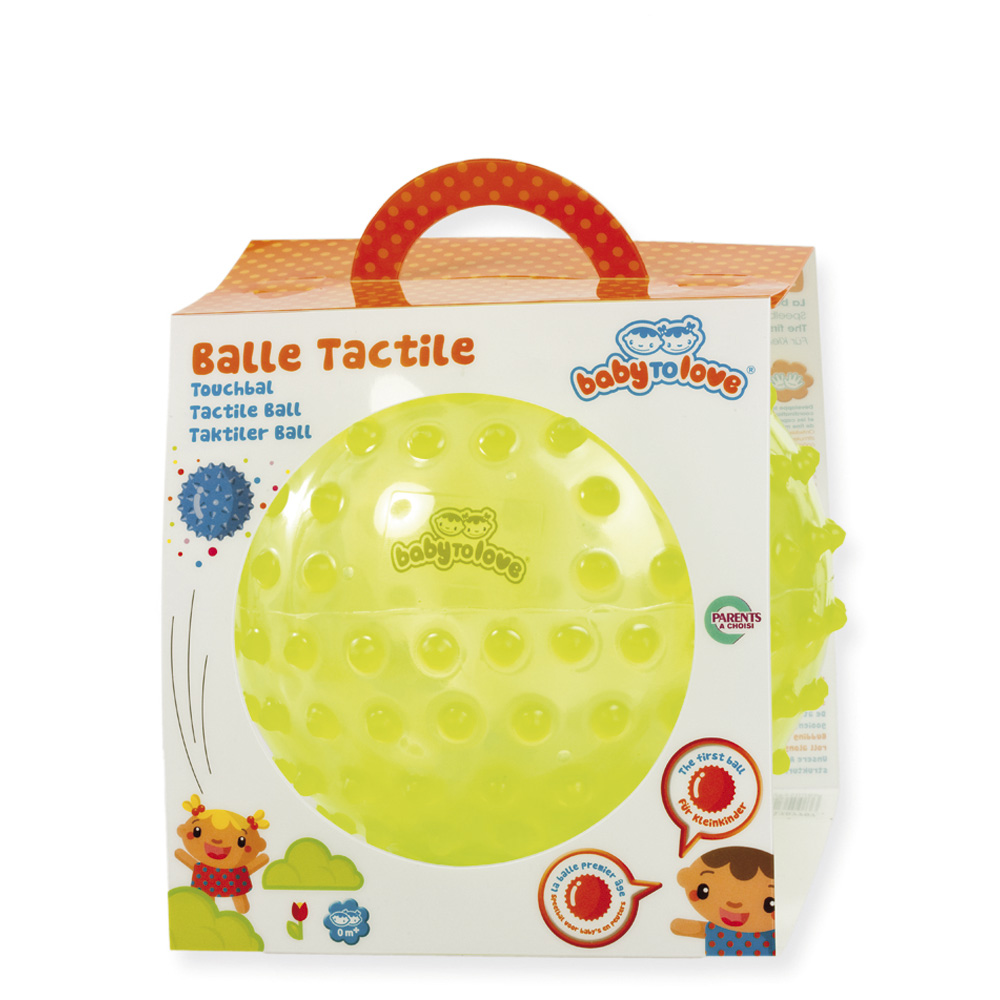 Jouet D Eveil Bebe Balle Transparente Tactile De Babytolove Sur Allobebe