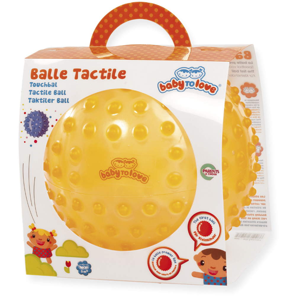 Jouet d'?�veil b?�b?� balle transparente tactile de Babytolove sur allob?�b?�