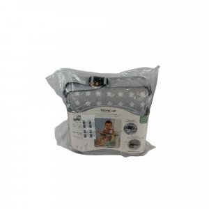 Les imparfaits - rehausseur de chaise nomade travel up white stars Babytolove