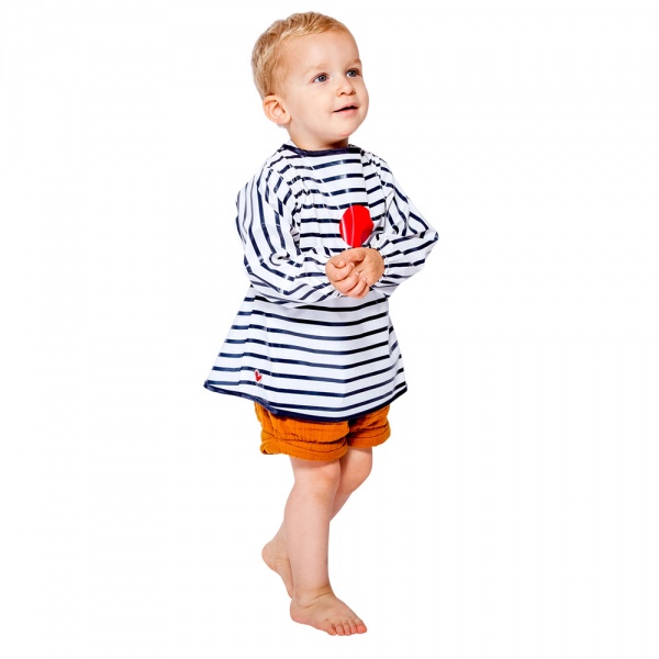 Blouse imperméable blue stripes Babytolove