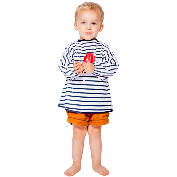 Blouse imperméable blue stripes Babytolove