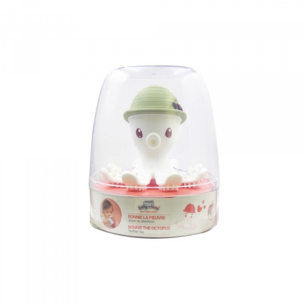 Bonnie la pieuvre dentition - kaki Babytolove