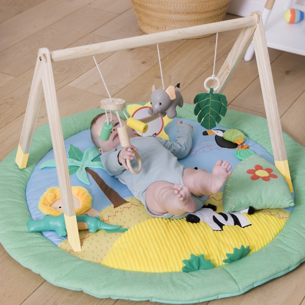 Arche d'éveil en bois jungle Babytolove