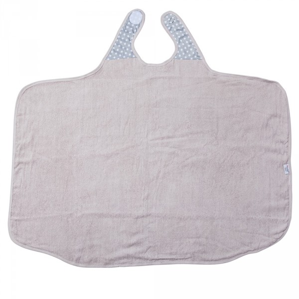 Cape de bain white stars Babytolove