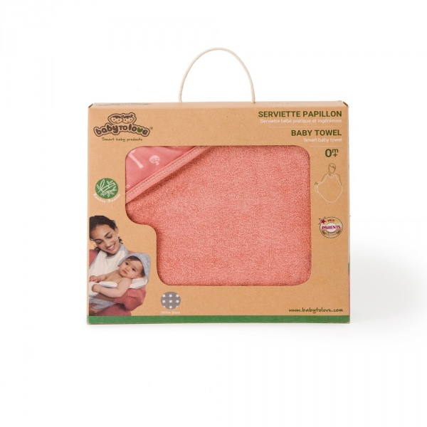 Cape de bain pink forest Babytolove