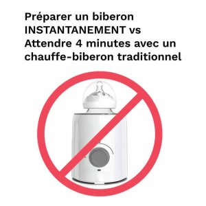 Chauffe-eau instant warmer noir Babybrezza