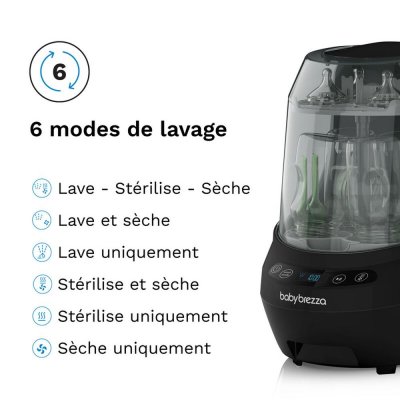Lave-biberons bottle washer pro noir