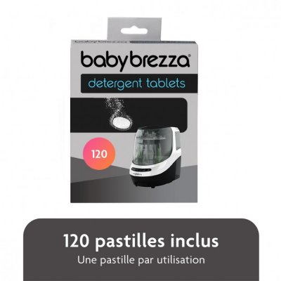 Lot de 120 pastilles détergentes pour lave-biberons bottle washer pro