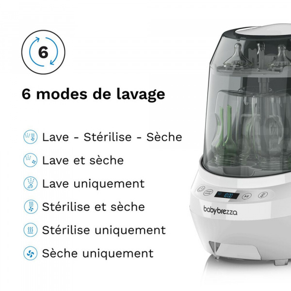 Lave-biberons bottle washer pro Babybrezza
