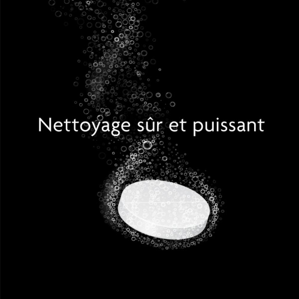 Lot de 120 pastilles détergentes pour lave-biberons bottle washer pro Babybrezza