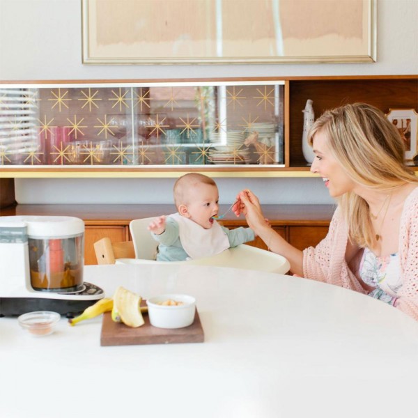 Robot cuisine bébé one step food maker deluxe Babybrezza