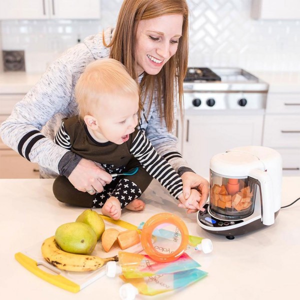 Robot cuisine bébé one step food maker deluxe Babybrezza