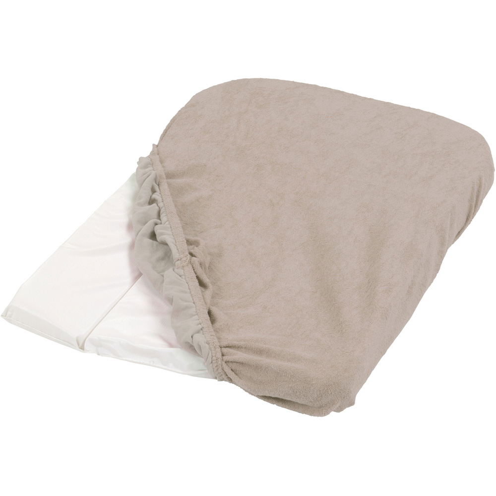 Tapis à Langer TupTam Avec 2 Housses Éponge - 76x76 Cm, Imperméable, Pour Table à Langer