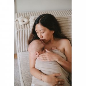 Bandeau peau à peau l/xl beige Candide