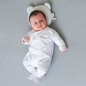 Cale tête bébé p'tit panda air + gris Candide