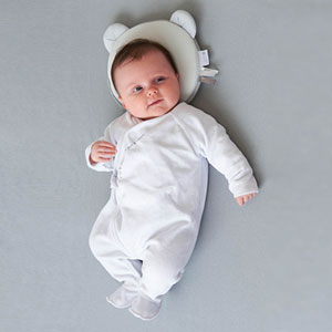 Cale tête bébé p'tit panda air + blanc Candide
