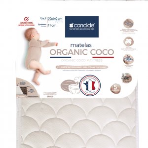 Matelas bébé organic coco Candide