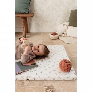 Matelas de voyage pliant 3 parties lapins Candide