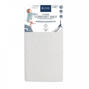 Matelas bébé confort max déhoussable 70 x 140 cm Candide