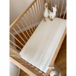 Matelas bébé coton déhoussable 60 x 120 cm Candide