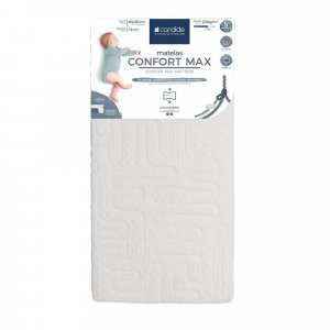 Matelas bébé confort max déhoussable 60 x 120 cm Candide