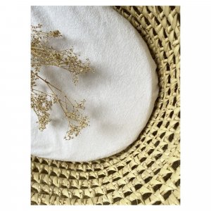 Alèse éponge viscose de bambou 40x80 cm blanc Candide